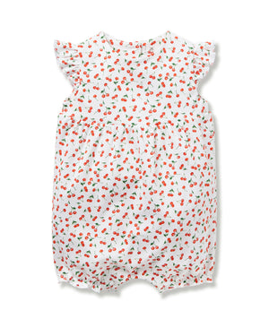 Petite Plume Isla Romper in Cherry Orchard