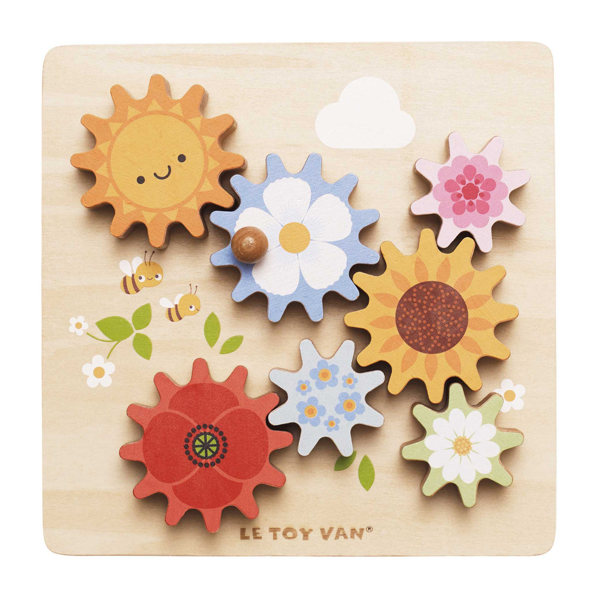 Le Toy Van Meadow Bees Gear & Cogs