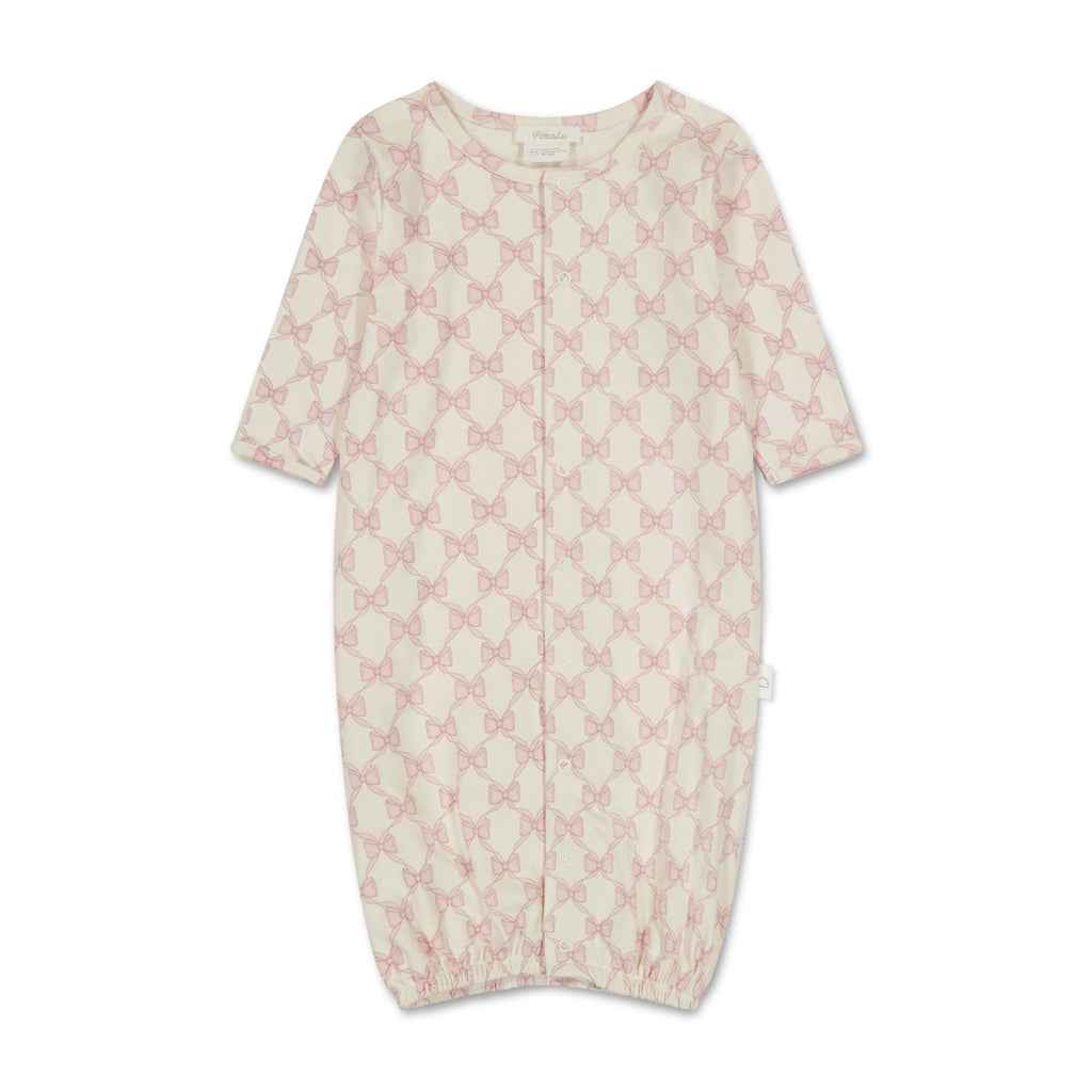 Pimalu Converter Gown in Pink Bows
