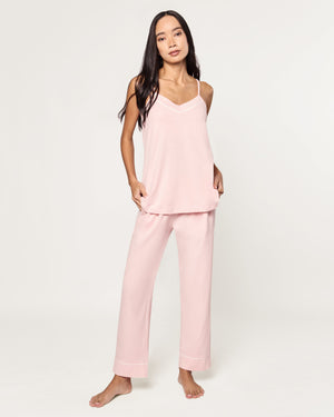 Petite Plume Women's Pima Sylvie Pant Set In Pink
