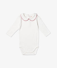 Oso & Me Peter Pan Onesie with Rose Piping