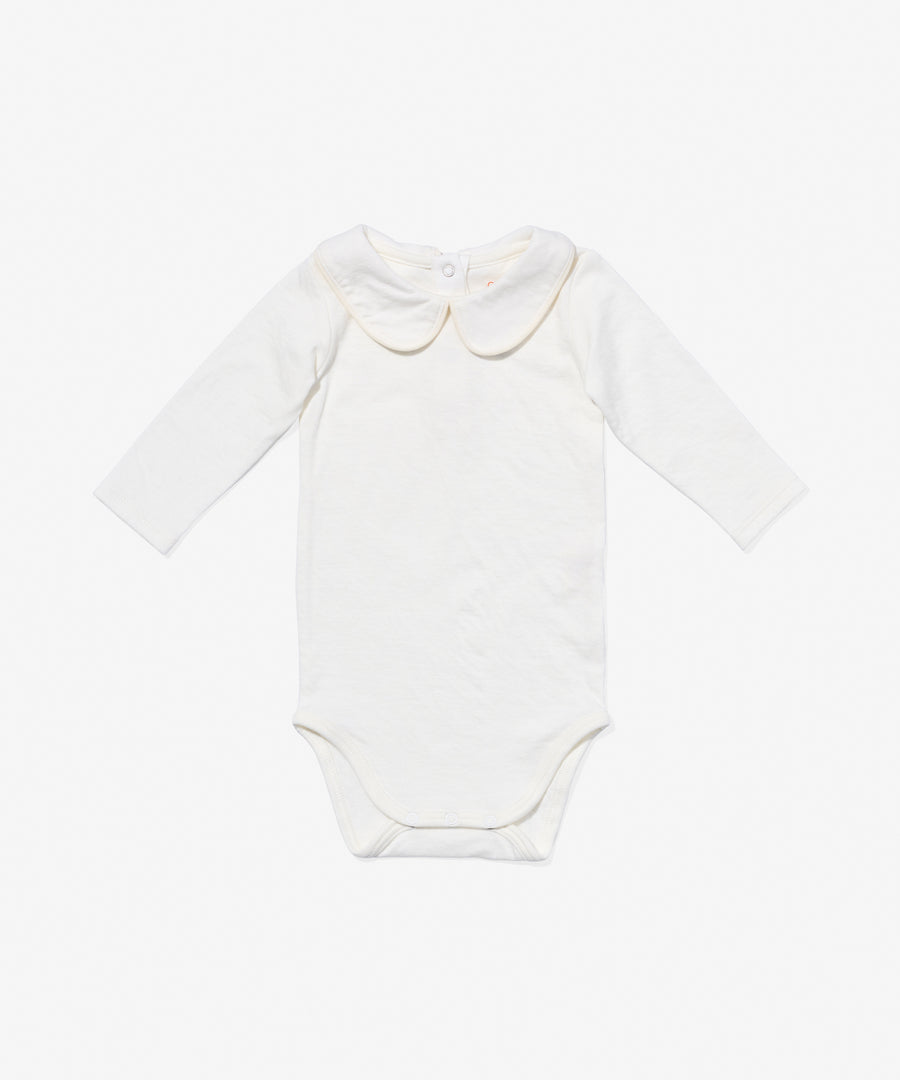 Oso & Me Peter Pan Onesie with Vanilla Piping