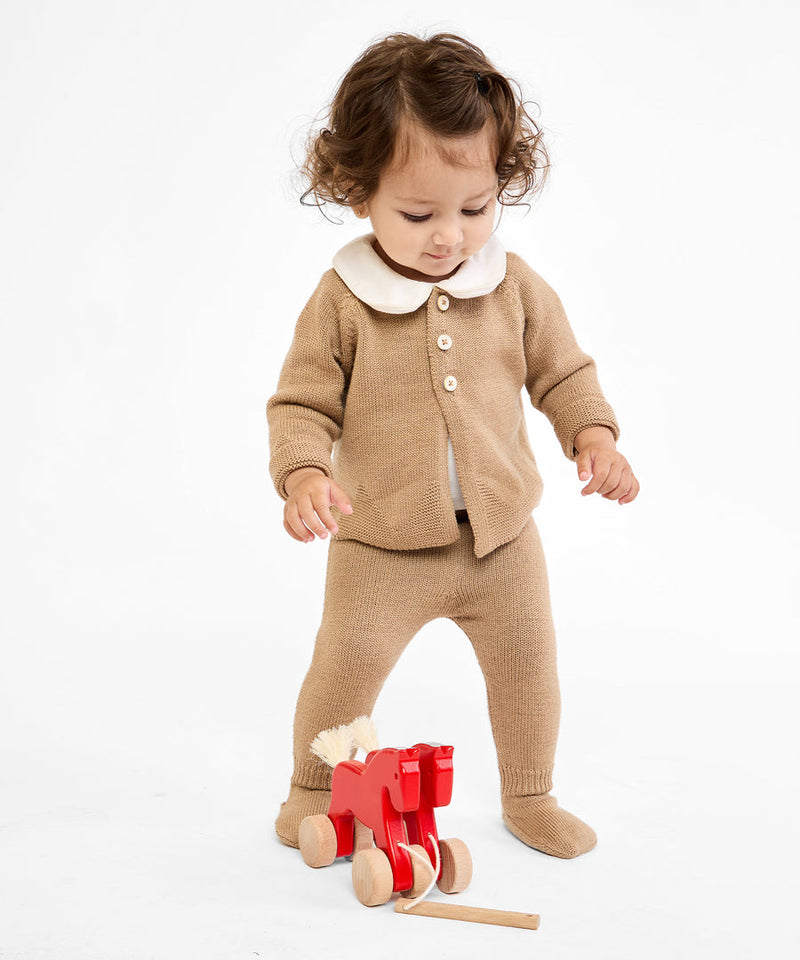 Oso & Me Peter Pan Onesie with Vanilla Piping