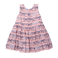 Pink Chicken Eloise Dress in Pink Bows