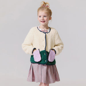 Pink Chicken Ruth Jacket in Cream