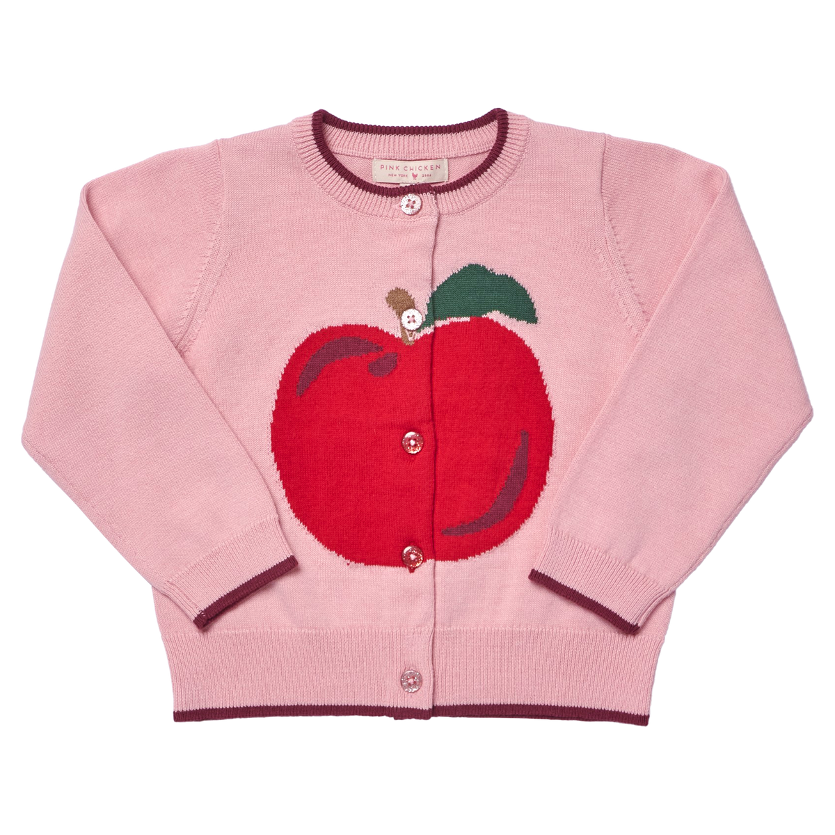 Pink Chicken Maude Sweater in Crisp Apple