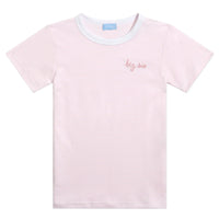 Joy Street Kids Big Sis T-Shirt in Light Pink
