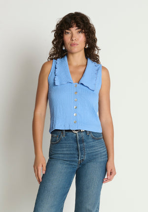 Rae Collared Tank