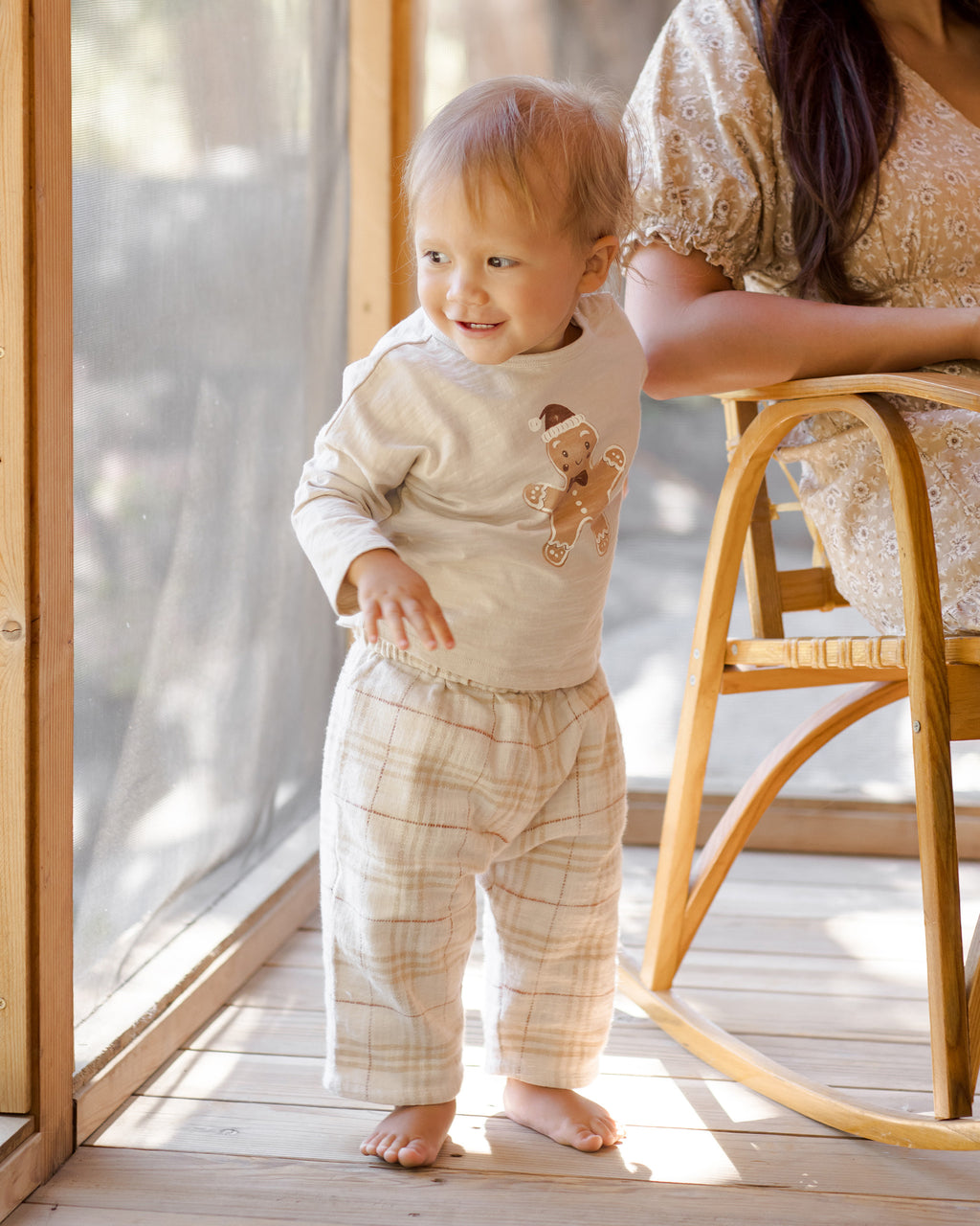 Rylee + Cru Palmer Pant in Vintage Plaid