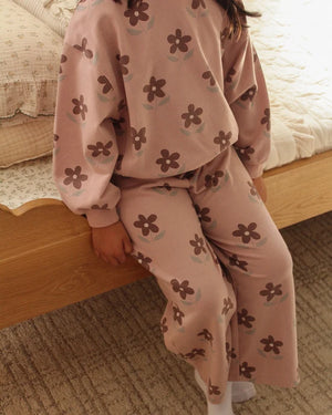 Rylee + Cru Track Pant in Daisy