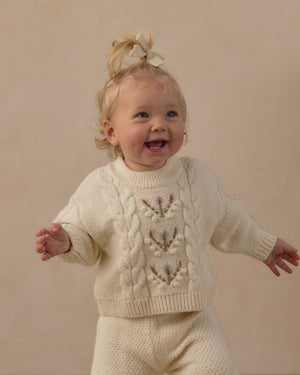 Rylee + Cru Reagan Sweater in Natural