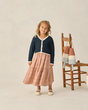 Rylee + Cru Ella Cardigan in Navy