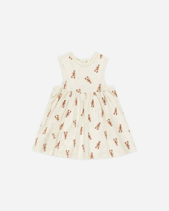 Rylee + Cru Layla Dress in Lobsters