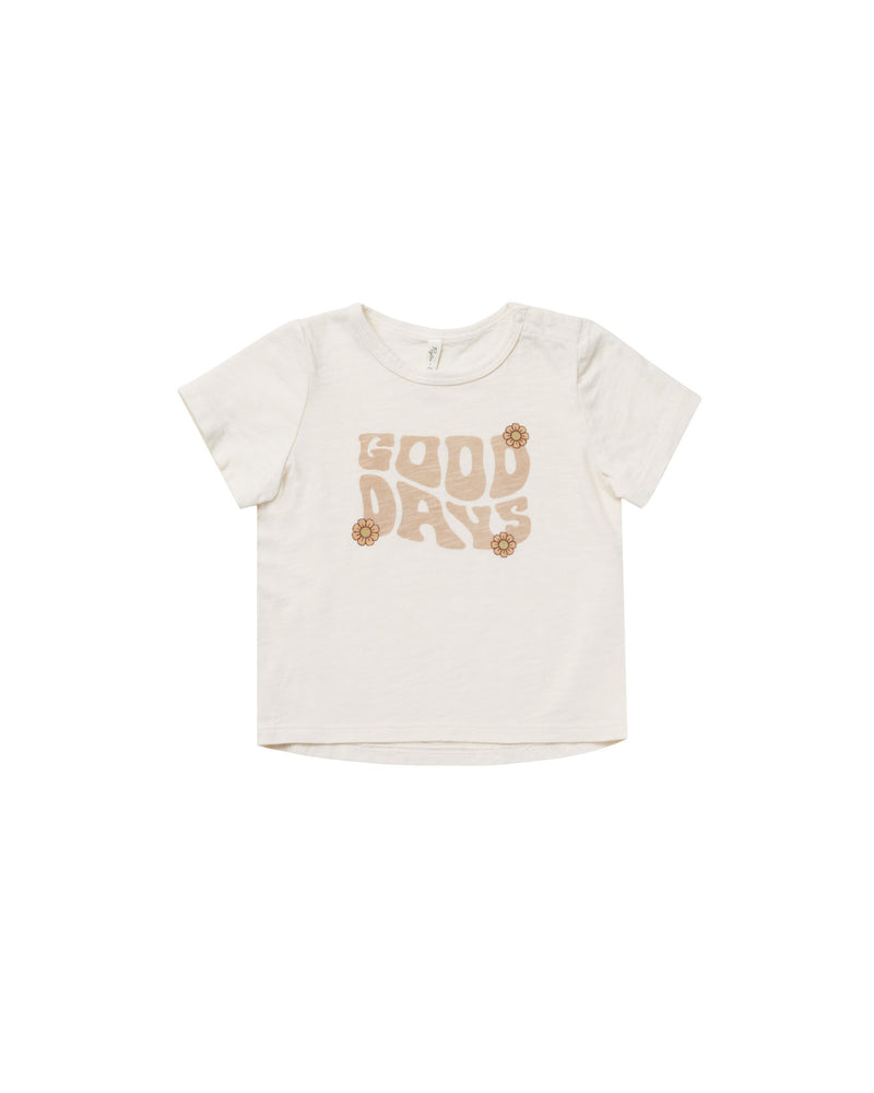 Rylee + Cru Basic Tee in Good Days