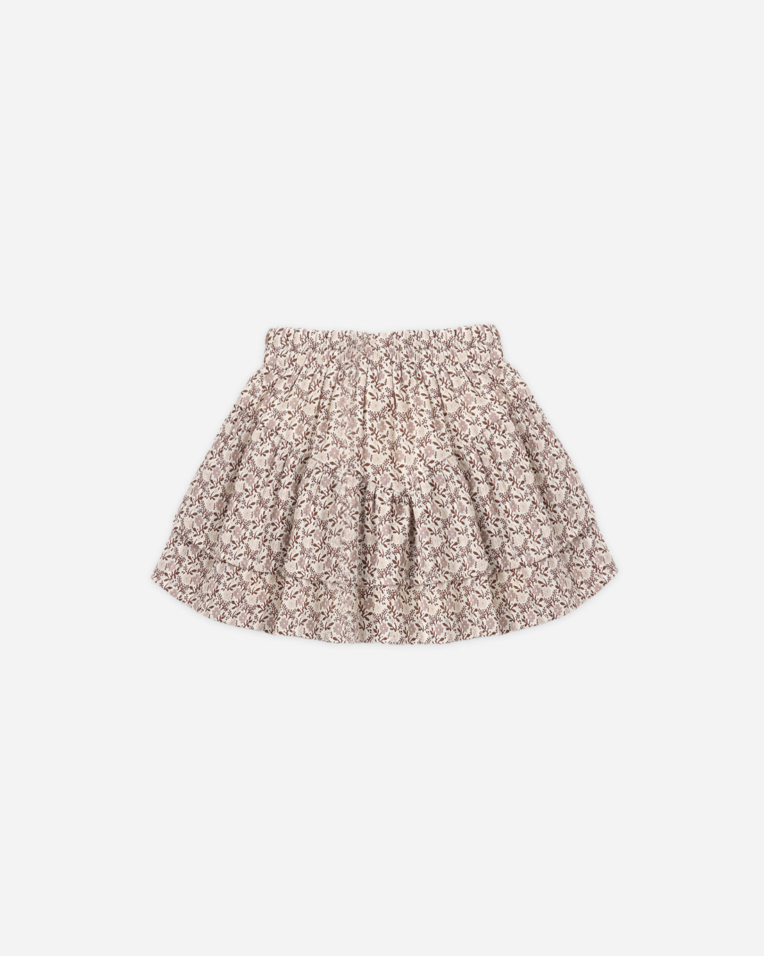 Rylee + Cru Tiered Mini Skirt in Primrose