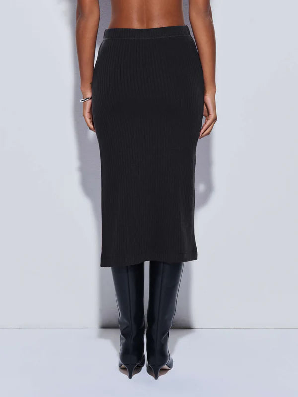 Nation Reid Skirt in Jet Black