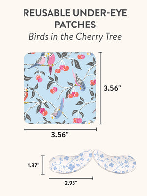 Studio Oh! Birds in the Cherry Tree Reusable Under-Eye Patches
