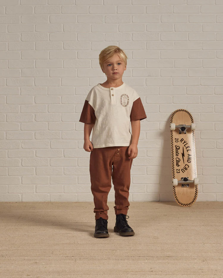 Rylee + Cru, Cru Pant in Cedar