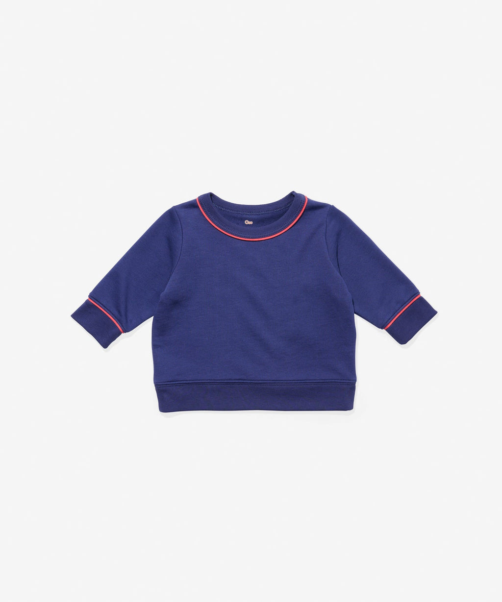 Oso & Me Baby Remy Sweatshirt in Navy