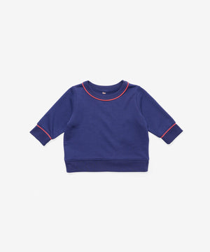 Oso & Me Baby Remy Sweatshirt in Navy