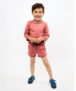 Oso & Me Remy Sweatshirt in Nautical Red