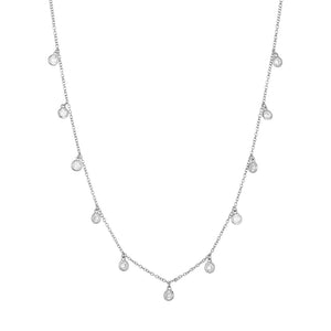 fyb Sabrina Shaker Necklace in Silver