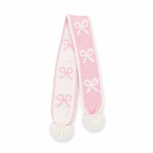 Bits & Bows Scarf in Pink Bows