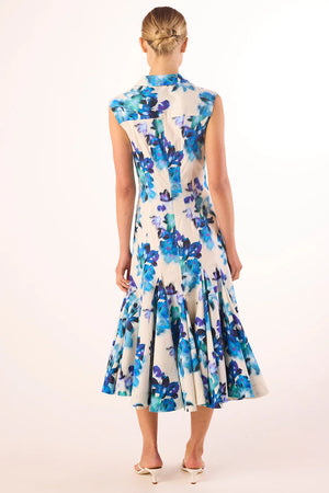 Misa Charlotte Dress in Blurred Bouquet