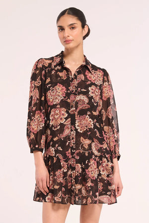 MISA Jillian Dress in Autumn Chintz