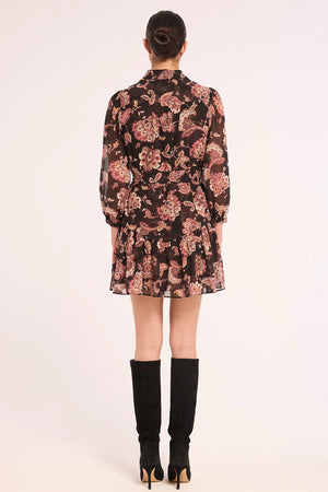MISA Jillian Dress in Autumn Chintz
