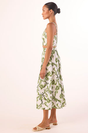 MISA Aggie Skirt in Garden Paisley