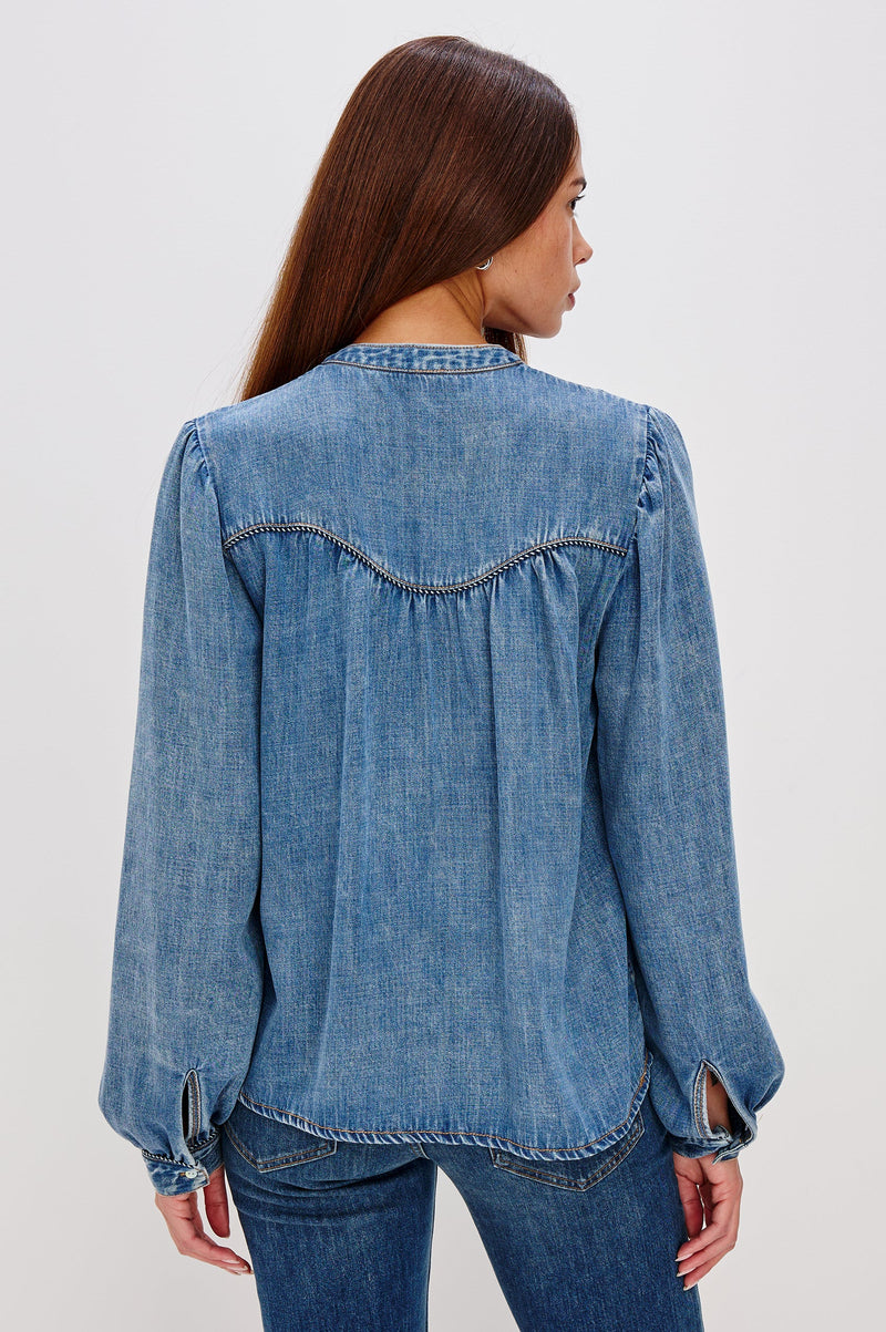 Rails Sunna Top in Blue Stone
