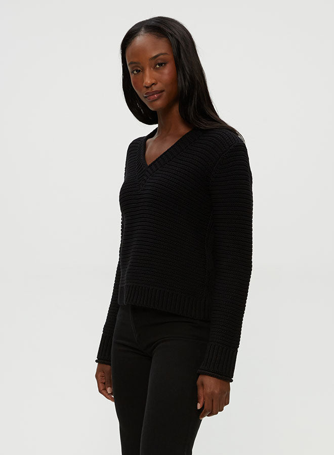 Michael Stars Linda V-neck Pullover Sweater - Multiple Colors!
