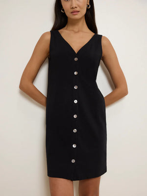 Nation Sylvie V-Neck Mini Dress