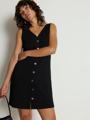 Nation Sylvie V-Neck Mini Dress