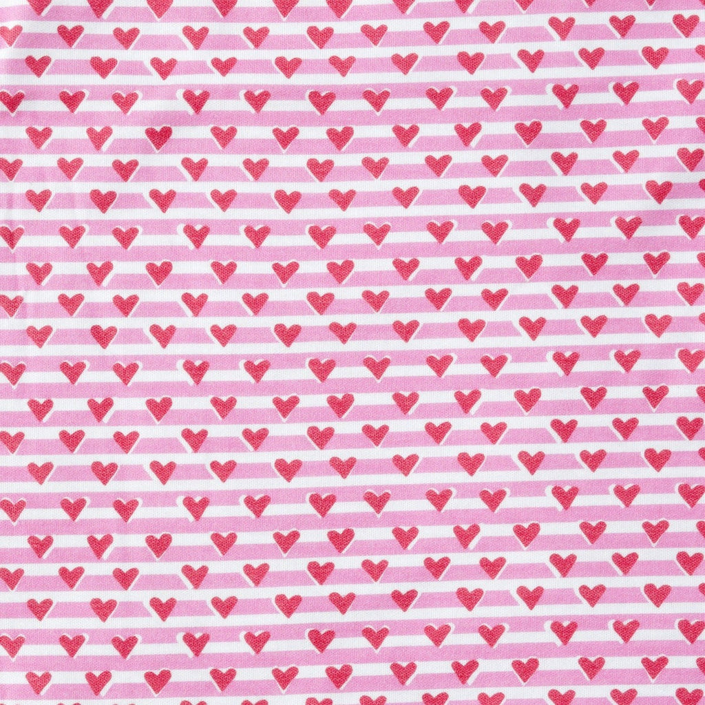 Joy Street Women's Short Pajama Set in Posie Pink Sailor Hearts