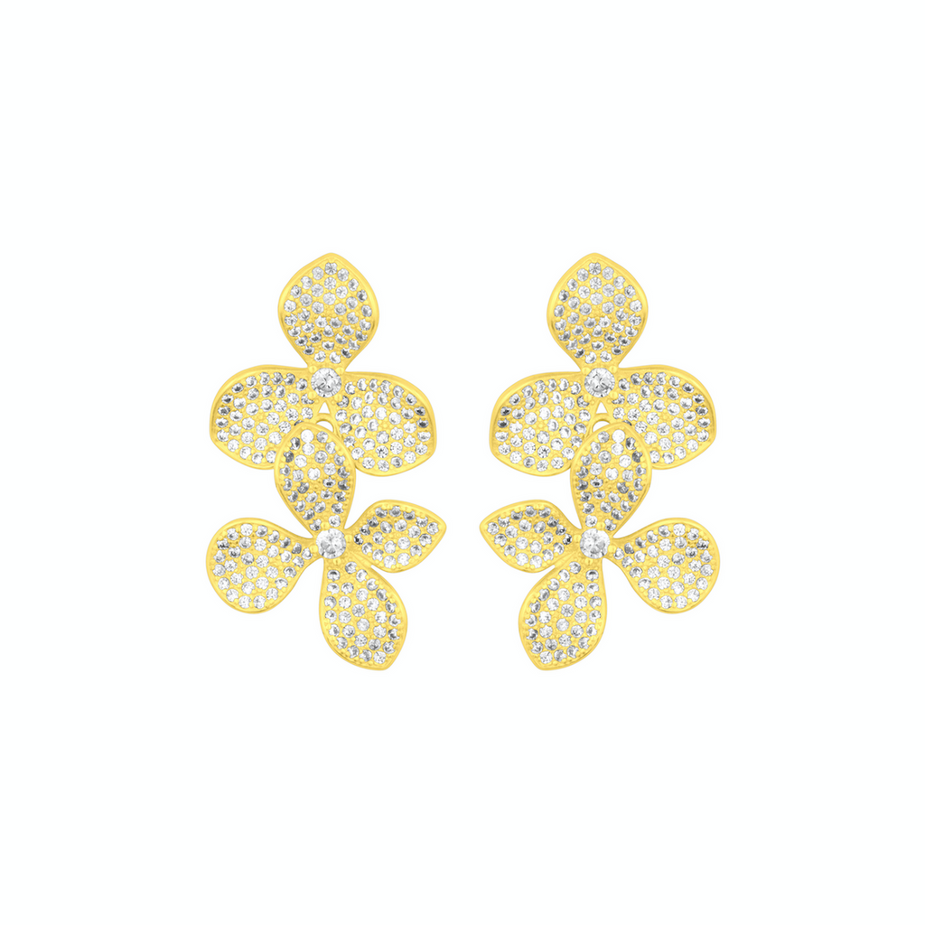 fyb Sakura Earrings in Gold