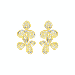 fyb Sakura Earrings in Gold