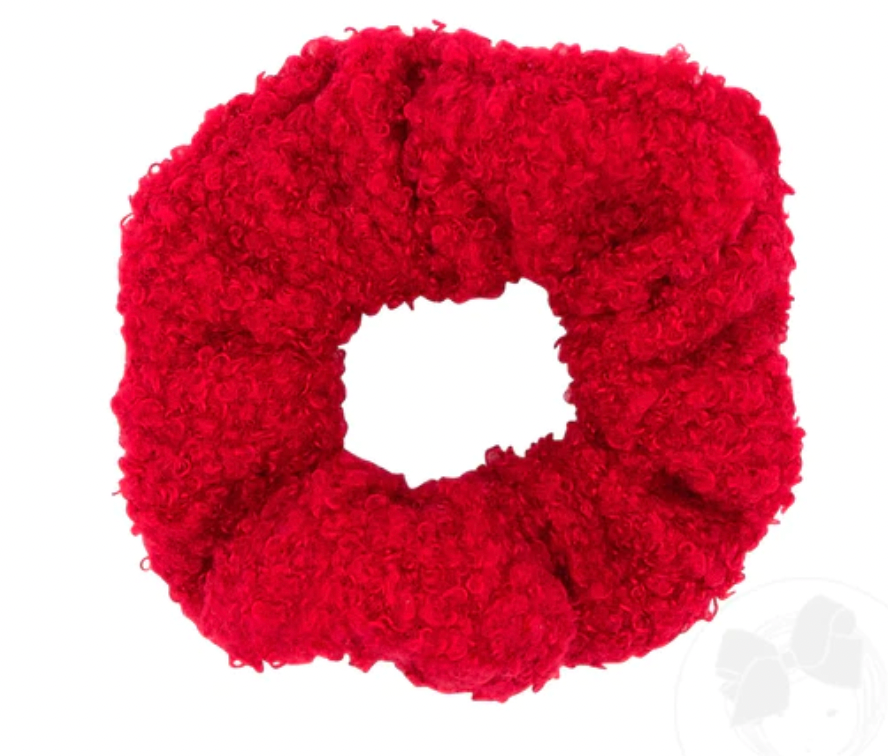 Wee Ones Faux Shearling Scrunchie