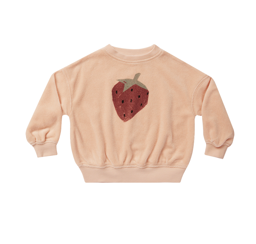 Rylee + Cru Sweatshirt in Strawberry