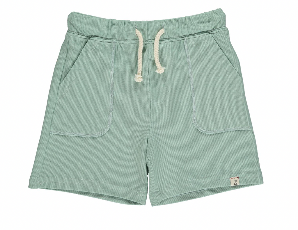 Me & Henry Timothy Pique Short in Sage