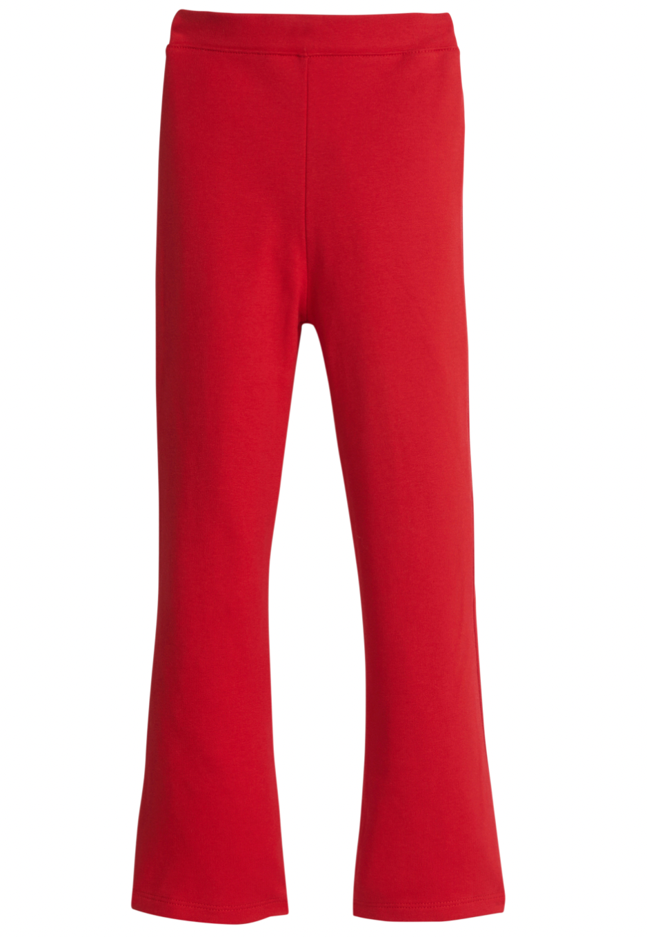 Little English Kick Flare Leggings in Red