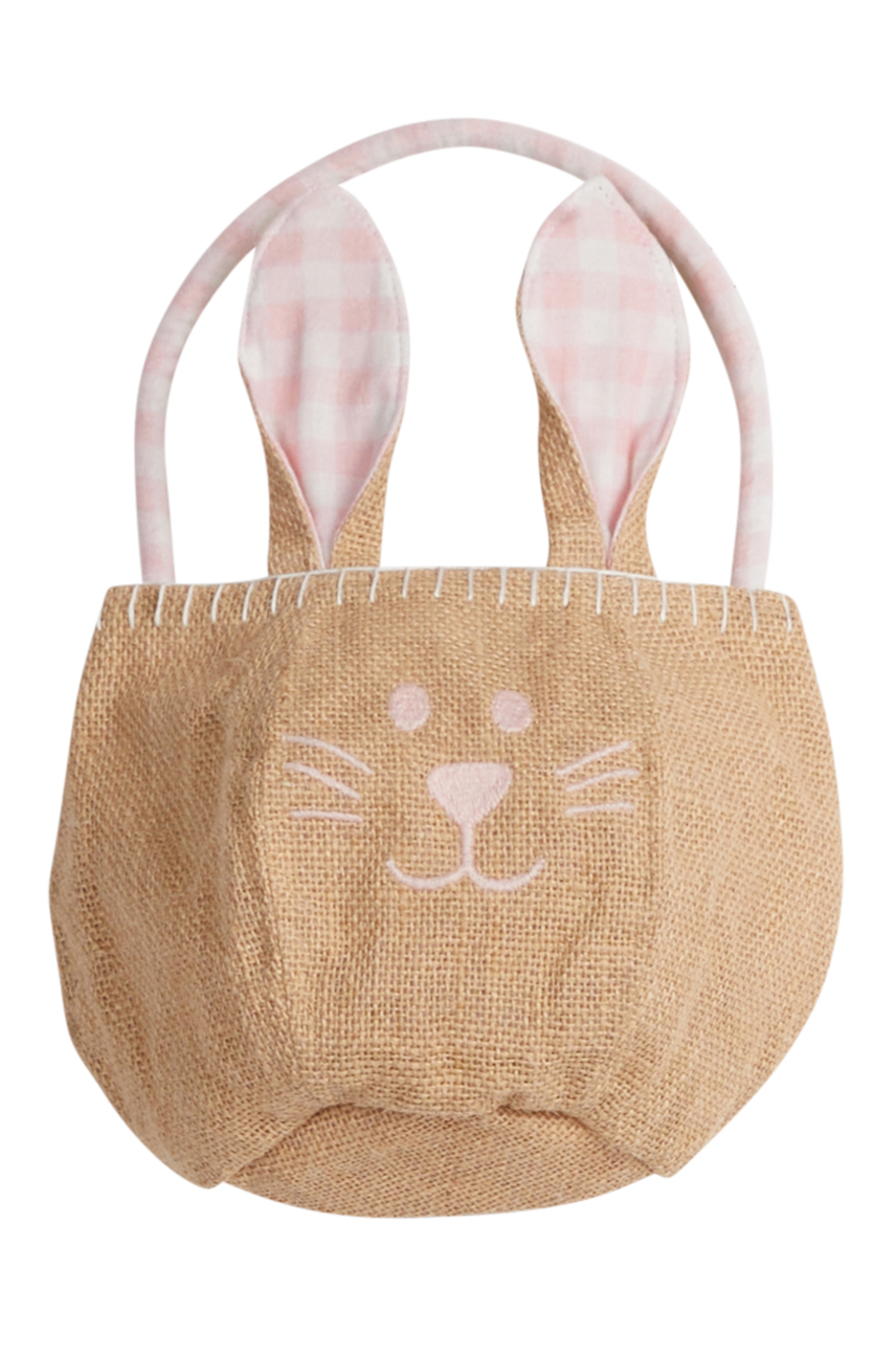 Little English Bunny Basket -Multiple Colors