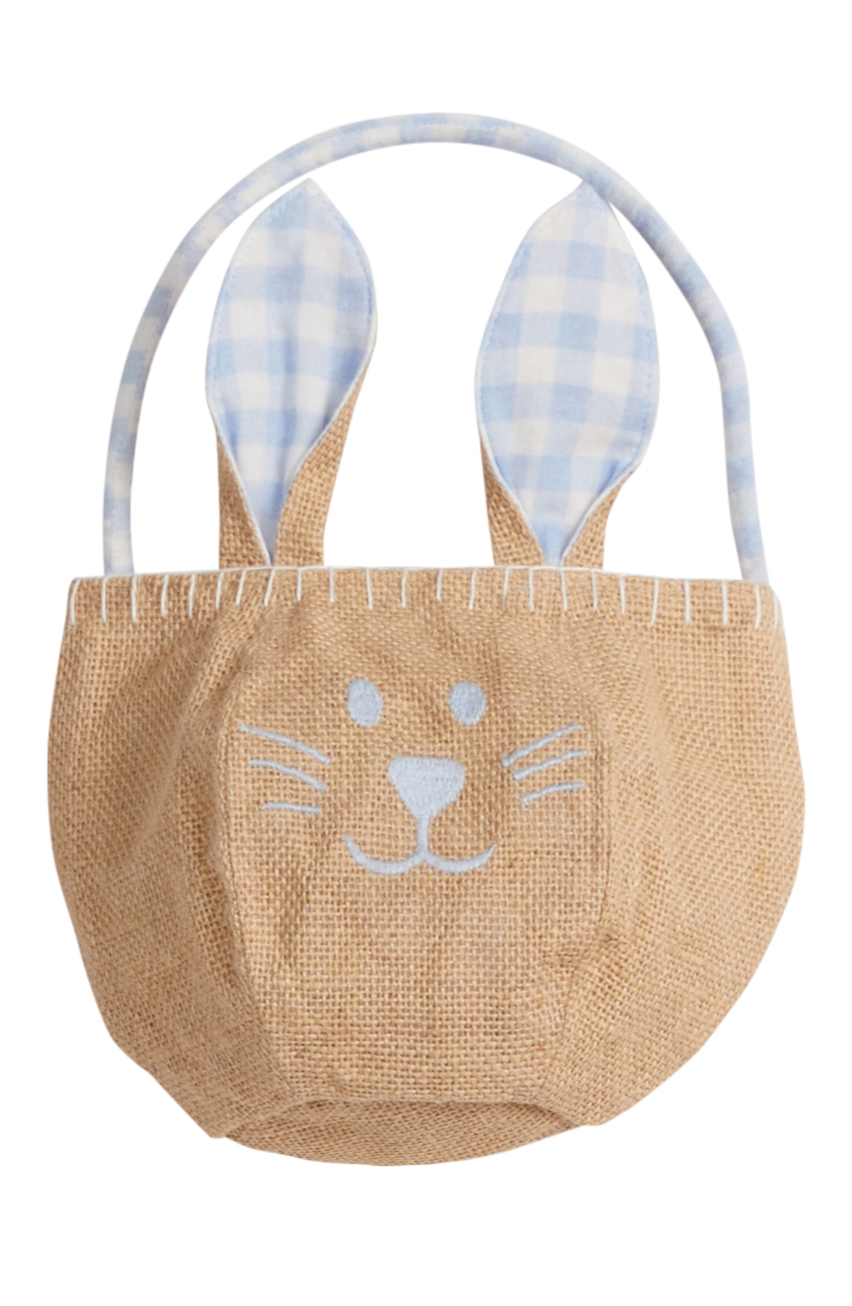 Little English Bunny Basket -Multiple Colors