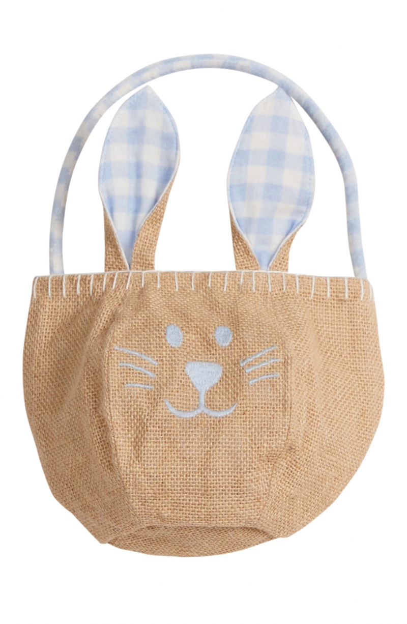 Little English Bunny Basket -Multiple Colors
