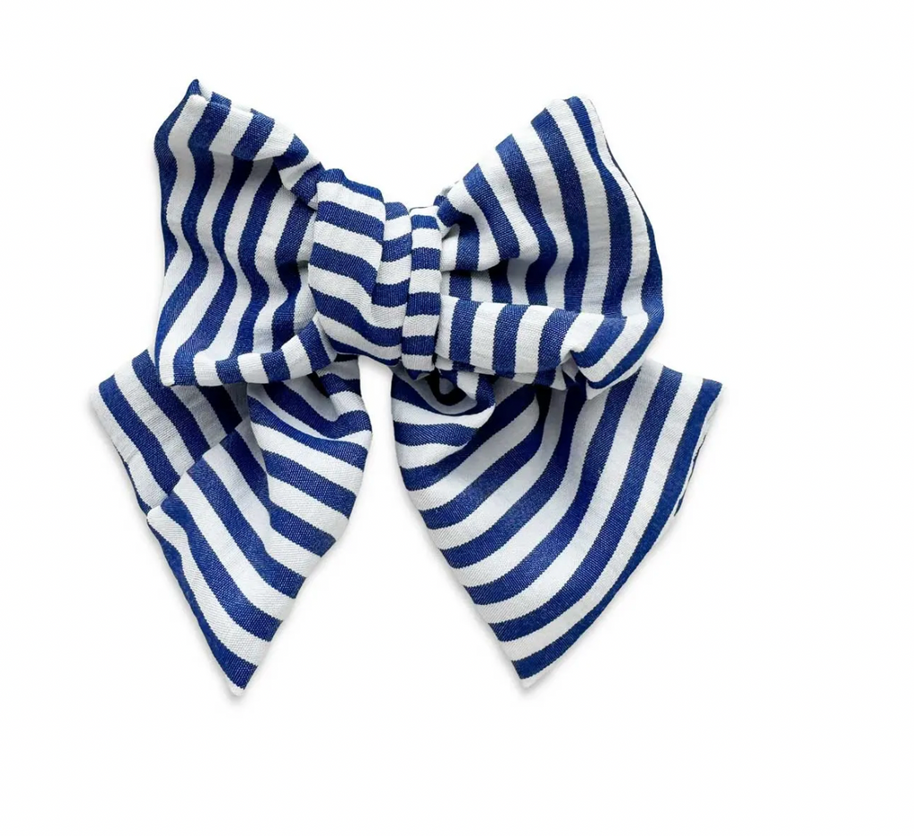 Eva's House Palm Springs Stripe Sailor Bow-Multiple Colors!