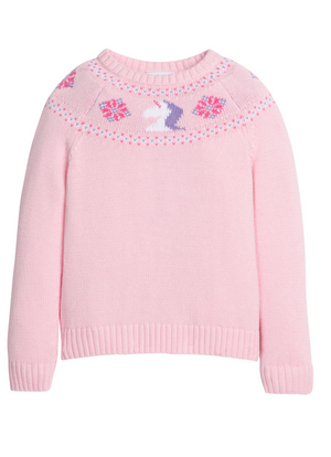 Little English Fairisle Sweater in Unicorns