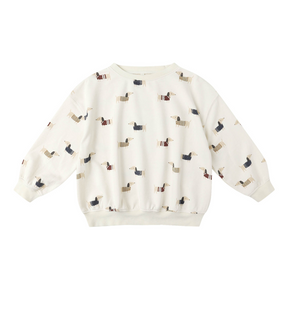 Rylee + Cru Relaxed Sweatshirt in Dachshund