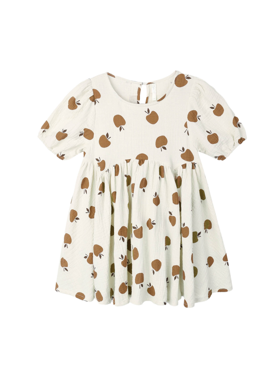 Rylee + Cru Rose Dress in Golden Apples