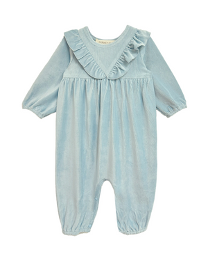 Mabel and Honey Blair Romper in Blue